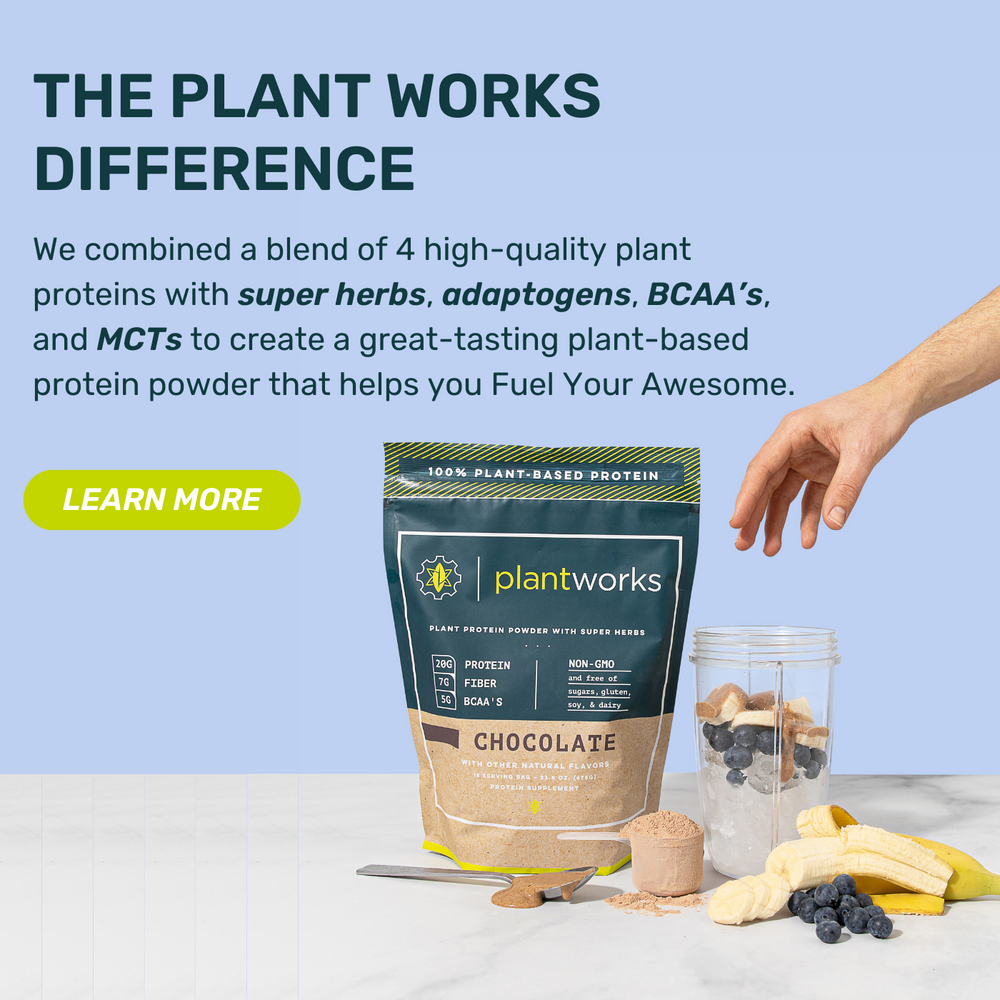 100% Plant Based Protein Powder – Plant Works Nutrition