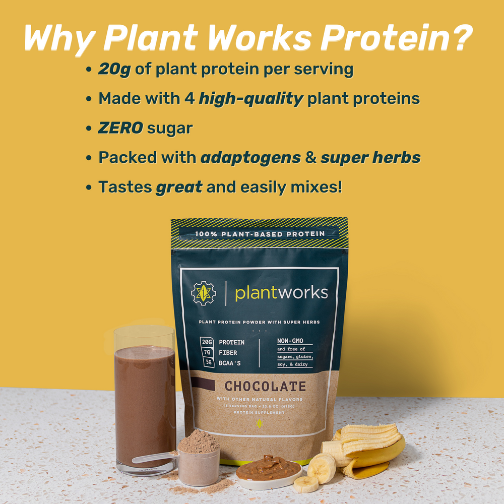100% Plant Based Protein Powder – Plant Works Nutrition